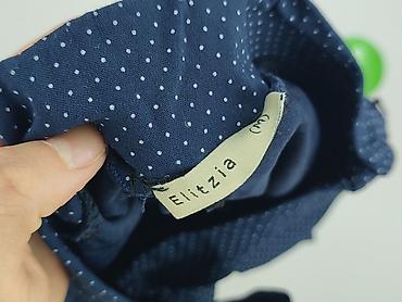 szerokie spodnie pull: Spodnie materiałowe damskie, rozmiar M — 4