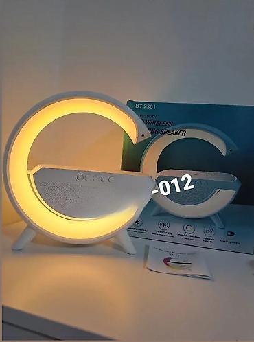 mirna: LED G lampa 3u1 – RGB wireless punjač i Bluetooth zvučnik Savršen — 1