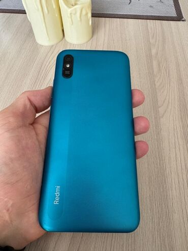 nokia 1280: Redmi, Redmi 9A, Б/у, 32 ГБ, цвет - Голубой, 2 SIM