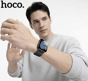 huawei fold: Умные часы Hoco Y42 - Совместимость: Android и iOS - Связь: Bluetooth — 7
