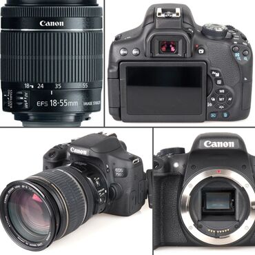 Fotokameralar: Canon foto aparat 650 AZN.ünvan Xırdalan. 24 megapiksel FullHD Sensor