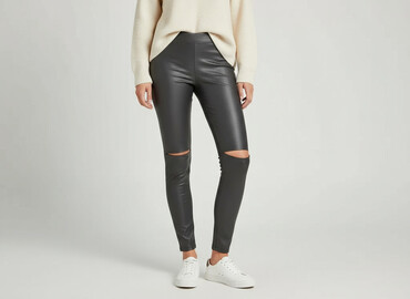 hm legginsy: H&M, Legginsy Eleganckie damskie, rozmiar M