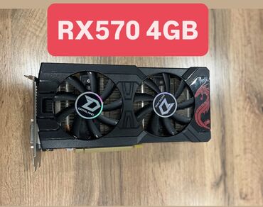 am 4: Видео карта, Колдонулган, AMD, Radeon RX, 4 ГБ, ПК үчүн