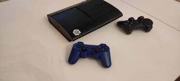plastation 3: Ps 3 super silim (oyunlar içində) 2 pult🎮🎮 yaxşı vəziyyətdə