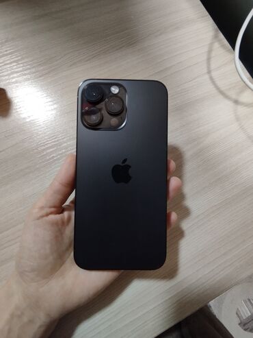 айфон арзан баада: IPhone 14 Pro Max, Колдонулган, 256 ГБ, Black Titanium, Заряддоочу түзүлүш, 89 %