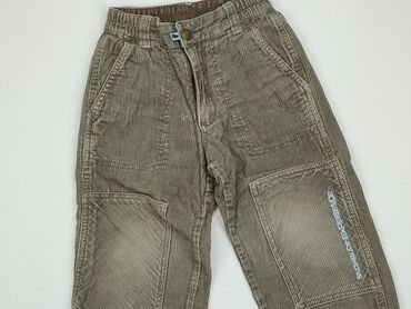 spodnie z łatami: Spodnie materiałowe, H&M, 3-4 lat, 104, stan - Dobry