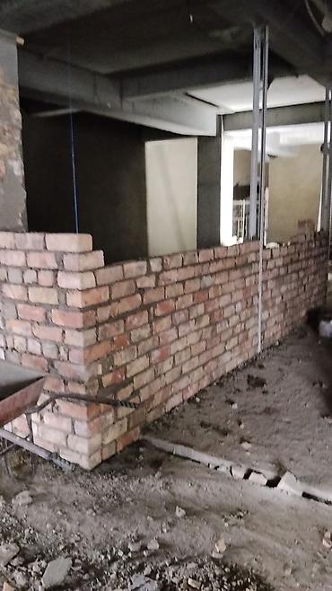 dur plaster: Кирпичная кладка перегородок и стен под ключ Профессионально — 4