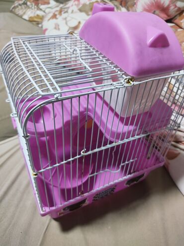 Qəfəslər: Hamster üçün qəfəs – çoxmərtəbəli, aksesuarlarla ki - Rəng — 3