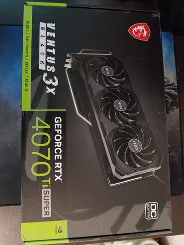 видеокарты gddr5: Видео карта, Колдонулган, MSI, GeForce RTX, 16 GB, ПК үчүн