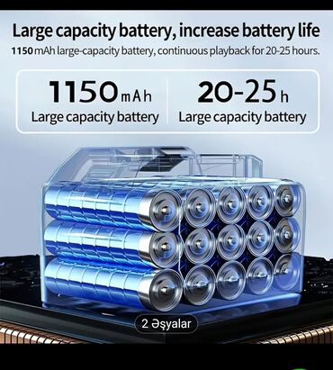 Qulaqcıqlar: HENGJIANG X3 – dəbilqə üçün Bluetooth qulaqlıq və işıqlı idarəetmə — 3