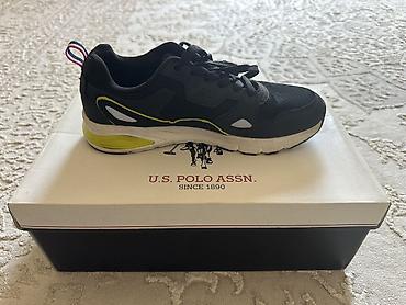brend krasovkalar: U.S. Polo Assn. kişi krossovkası (38 ölçü) Az geyinilib, ideal — 2
