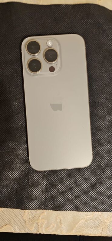 Apple iPhone: IPhone 15 Pro, 128 GB, Natural Titanium, Face ID