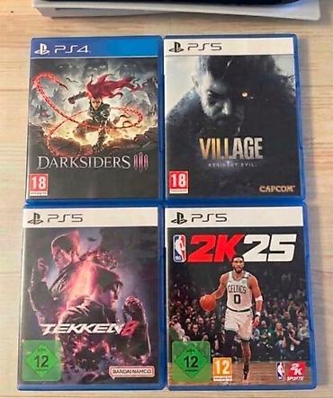 Видеоигры: Набор дисков с играми для PlayStation: -PS5— Tekken 8 - 2100 - PS54— — 1