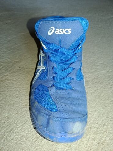 Кроссовки и спортивная обувь: Мужские кроссовки, 38, Asics, Новый, цвет - Синий, Самовывоз — 4