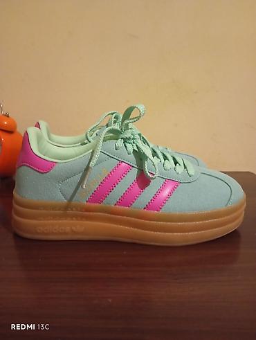 krossovka: Adidas, Ölçü: 37, rəng - Yaşıl, İşlənmiş — 3