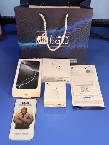 Apple iPhone: IPhone 16 Pro, Gümüşü, Simsiz şarj — 14