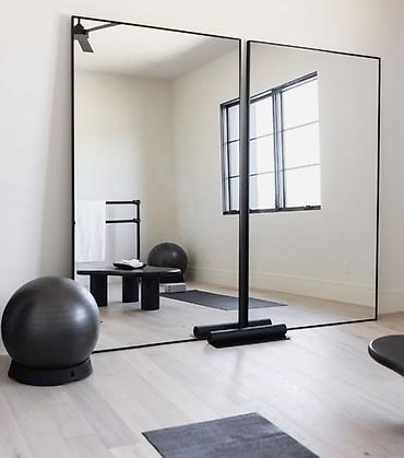 Зеркала: Зеркало для спортзала, состоящее из нескольких панелей. Подходит для — 4