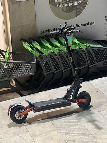 notbuk çanta: İşlənmiş Elektrik samokat 10", > 1000 Vt, > 45 km/s, Ödənişli çatdırılma — 8