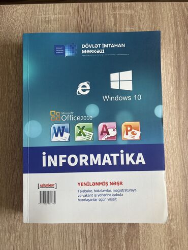 informatika test bankı: DİM İnformatika vəsaiti, təzə kimi (2021)