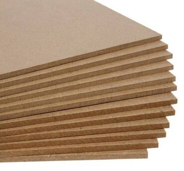 fiber beton: Fiberboard s = 2,2-6 mm, Kəsmə: 1,22x2,44; 1,7x2,745; 1,7x2,75. mm