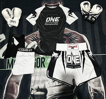 Спортивные костюмы: Спортивные комплекты для единоборств (футболка + шорты) - Назначение — 4