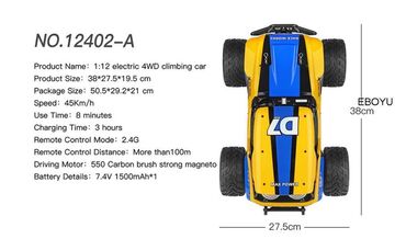 Oyuncaqlar: Wltoys Rc car 1/12 Scale. 12402-A D7. 4Wd 2.4Ghz Remote control 45 — 6