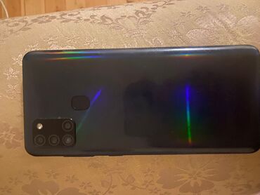 samsung galaxy beam: Samsung Galaxy A21S, 32 GB, rəng - Göy, Barmaq izi, Face ID