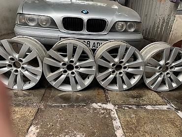 15 disk type 1: Литые Диски R 17 BMW, Комплект, отверстий - 5, Б/у — 4