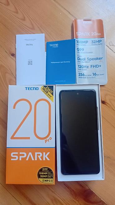 tecno spark 30 pro: Tecno Spark 20 Pro, 256 GB, Barmaq izi — 7