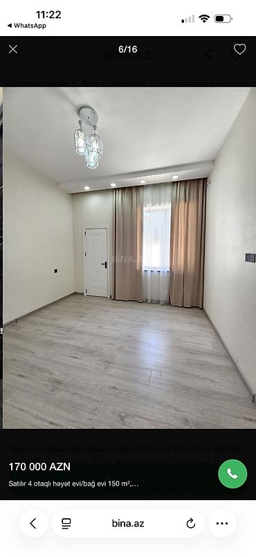 аренда дач в баку: Бузовна, 200 м², 4 комнаты, С бассейном, Артезианский колодец, Интернет, Телефон — 6