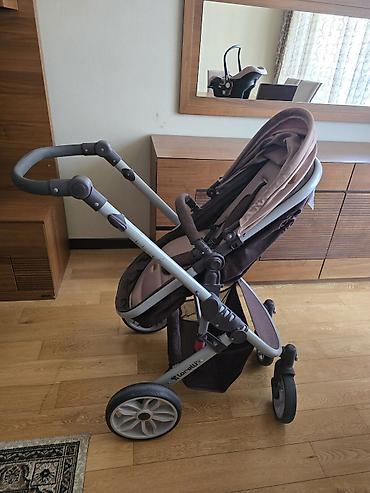Modullu arabalar: Lonelli 3-in-1 uşaq arabası dəsti Komplekt: - Şassi və təkərlər - — 4