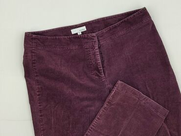jeansy damskie podarte: Hennes, Material trousers for women, size XL (EU 42)