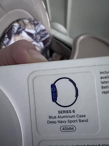 Смарт-часы: Apple Watch Series 6, 40 мм - Корпус: синий алюминий (Blue Aluminum — 2