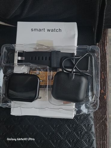 smart saat w26: Yeni, Smart saat, Sensor ekran, rəng - Qara