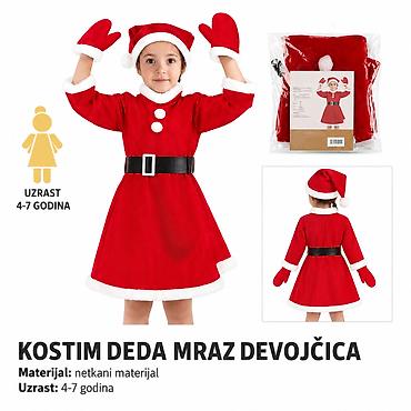 KMT Božićni kostim za devojčice, 4–7 godina 2906165 Praznični kostim