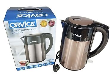 caynı: Elektrik çaydan Orvica 8017 Brown 2.2L 2400W . 🆕Bütün məhsularımız — 1