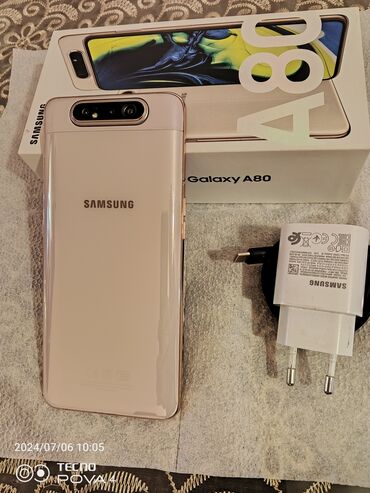 düyməli telefonlar: Samsung Galaxy A80, 128 ГБ