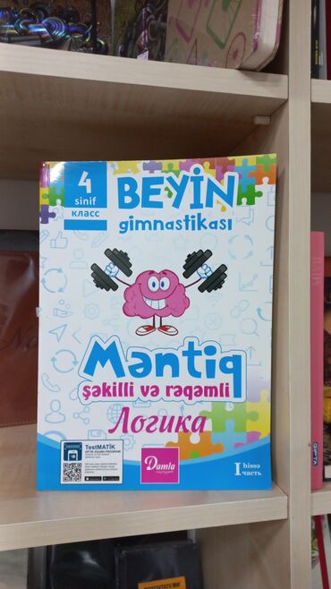 məntiq kitabı pdf: BEYİN GİMNASTİKASI DAMLA . SALAM ŞƏKİLDƏ GÖRDÜYÜNÜZ KİTABI ƏLDƏ