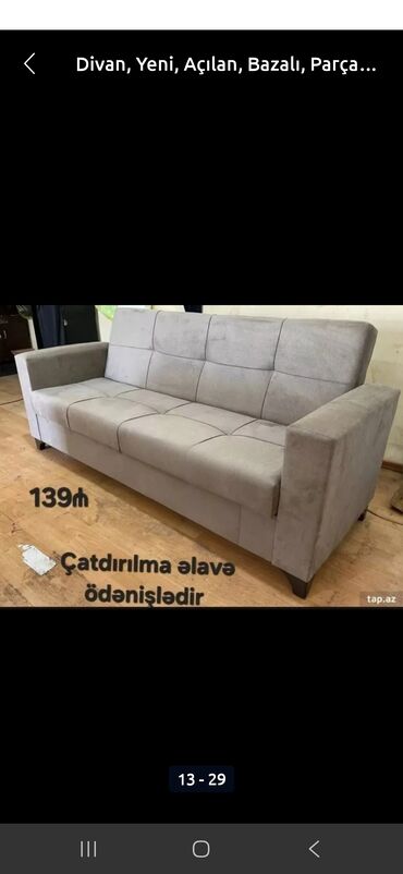 Divanlar: Di̇van-kravat, Açılan, Bazalı, Parça, Ödənişli çatdırılma — 7