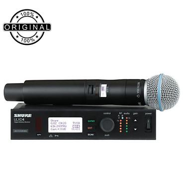 şur mikrafon: Shure ULXD24/B58 rəqəmsal simsiz mikrofon sistemi Komplekt: - ULXD4 — 1