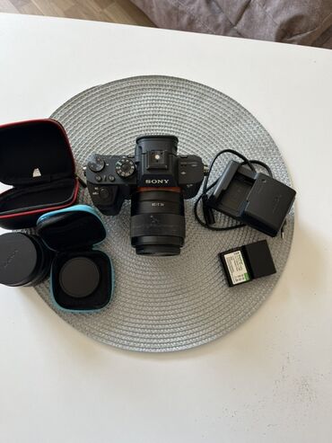 камера наблюдения: Sony A7 S2 markalı rəqəmsal fotoaparat, Sony FE 28-70mm F3.5-5.6 OSS