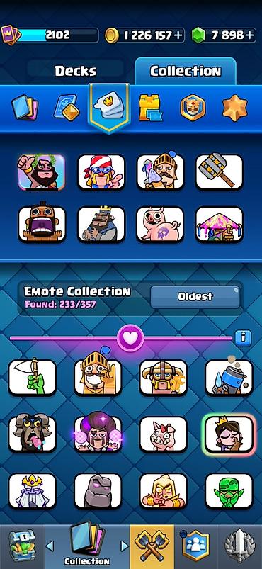 Другие игрушки: Clash Royale hesab. Hesabda 65+ max kart. 31 evo, 12 hero. 7800+ gem — 1