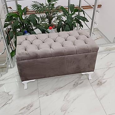 Stolice: Tabure dimenzije 80*40 cm model Helena stof amsterdam 101 i amsterdam — 1