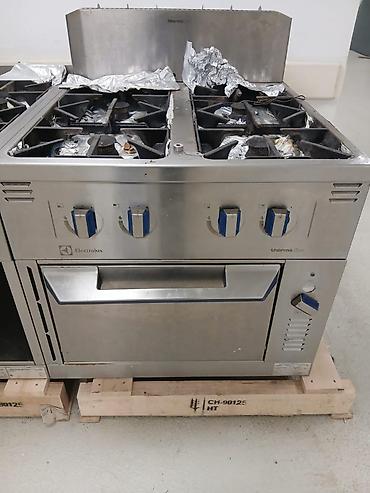 Оборудование для ресторанов, кафе: Electrolux Professional Therma Line sənaye qaz plitəsi və alt soba - — 2