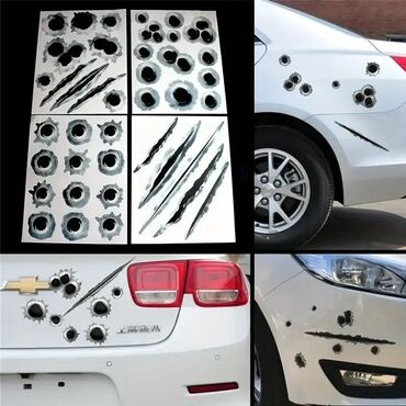 Tuning oprema: Nalepnice za auto rupe i ogrebotine od metaka
Cena:1000din/1 tabla — 11