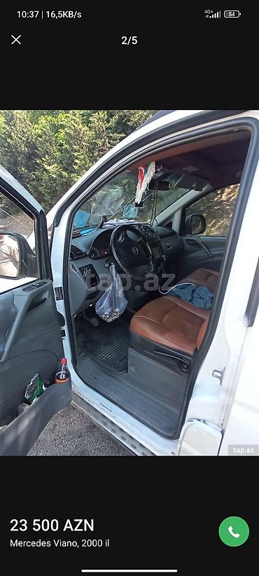 микроавтобус: Mercedes-Benz Viano: 2.2 л | 2007 г. Бус — 2