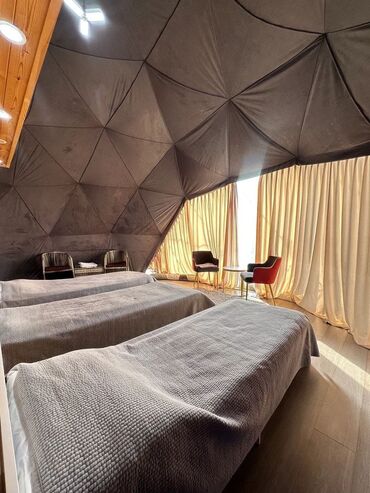 Аренда юрт: Купольные глемпинги в горах - Прозрачные геокупола на приподнятых — 10