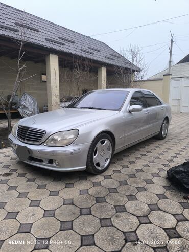 Mercedes-Benz: Mercedes-Benz S-Class: 2002 г., 4.3 л, Типтроник, Бензин, Седан