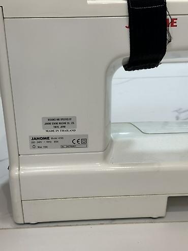 jack a4f: Швейная машина Janome, Электромеханическая, Полуавтомат — 2