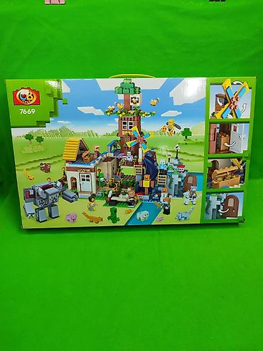 Другие товары для детей: Конструктор Майнкрафт большой город для развития детей в — 9